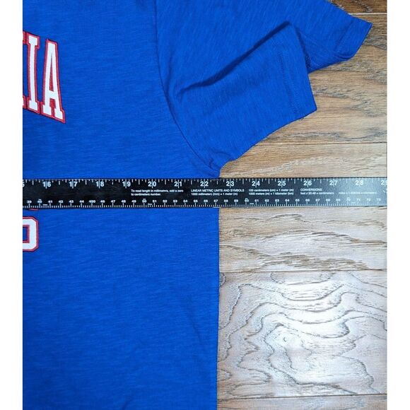 NBA Philadelphia 76ers Mitchell & Ness Sixers Hardwood Classic Shirt Size Large - Picture 7 of 8